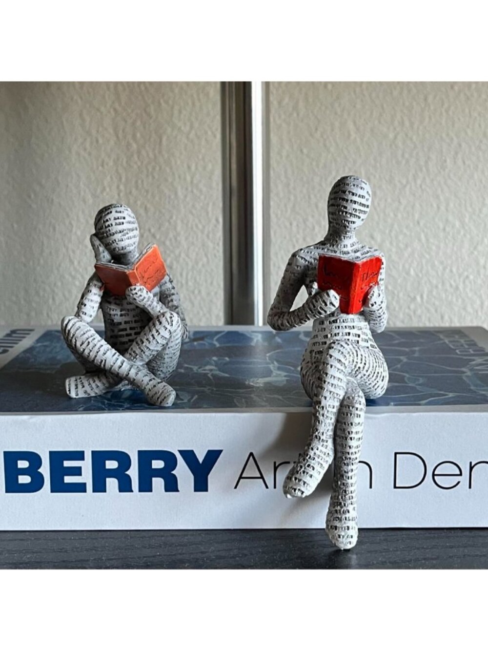 Home Decor - Two white figurines